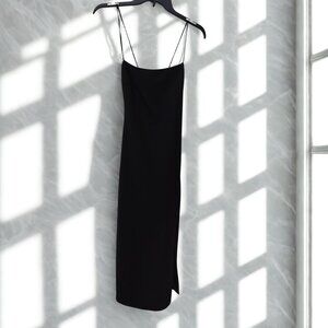 Cinq à Sept Black Silk Slip Dress – Size 2